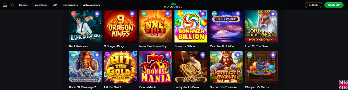 Katsubet Slot Games